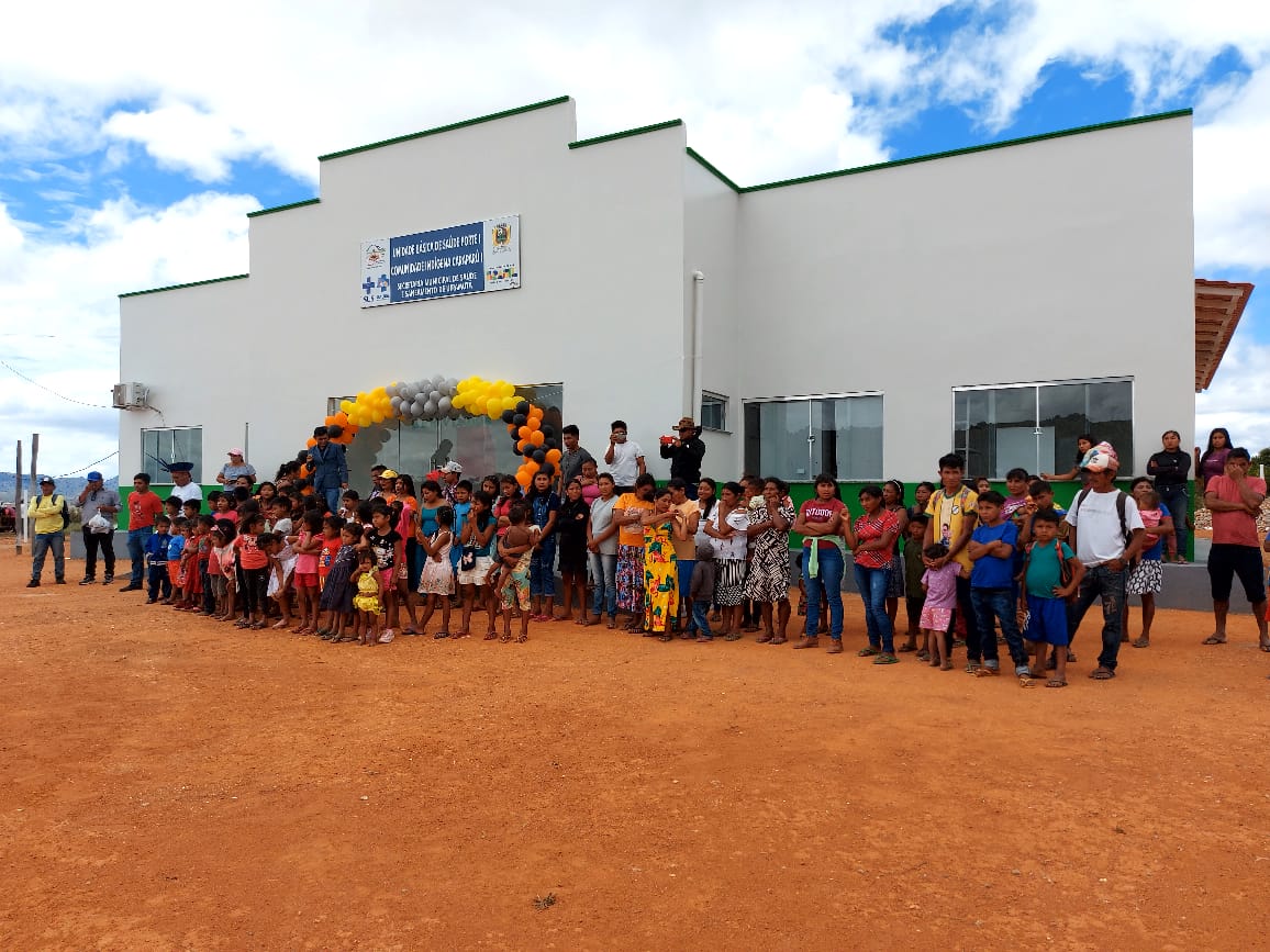 Prefeitura reforma Unidade Básica de Saúde e inaugura Escola Municipal Indígena em Caraparu I