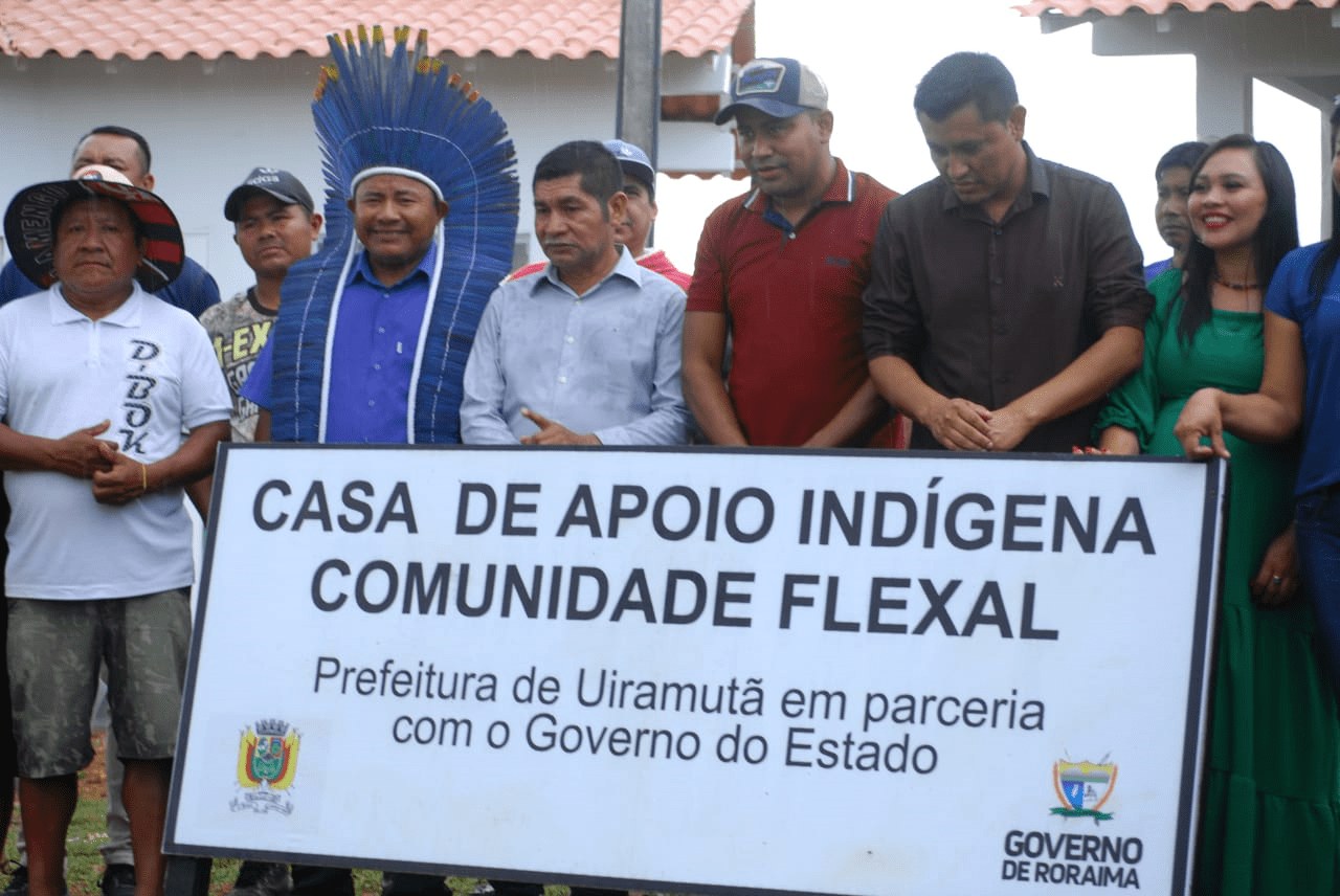 Read more about the article Prefeitura de Uiramutã inaugura casa de apoio na comunidade do Flexal