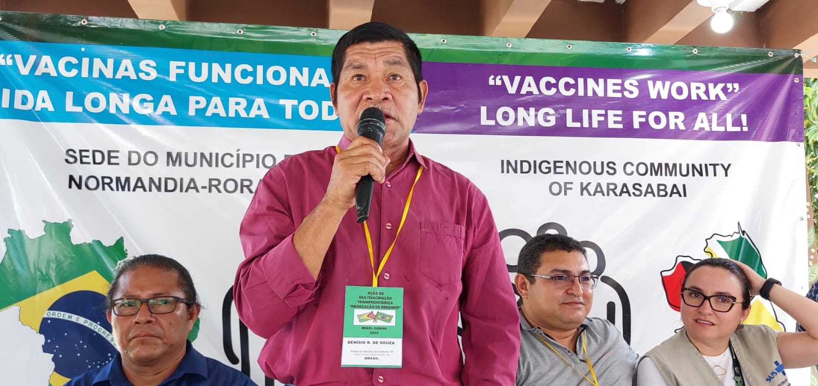 Prefeitura de Uiramutã firma parceria para ação de multivacinação